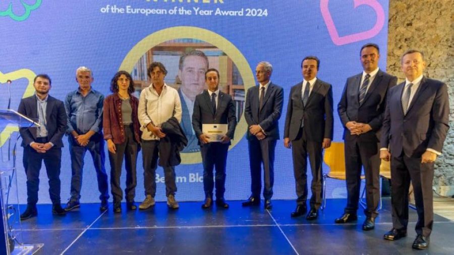 Bekim Blakaj "2024 Yılın Avrupalısı" Ödülünü Kazandı 