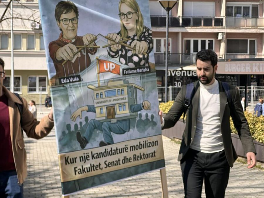 Atamalara Karşı Rektörlükte Sembolik Eylem