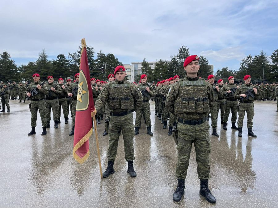 UÇK Destanı Onuruna KGG Birimleri Saf Tuttu