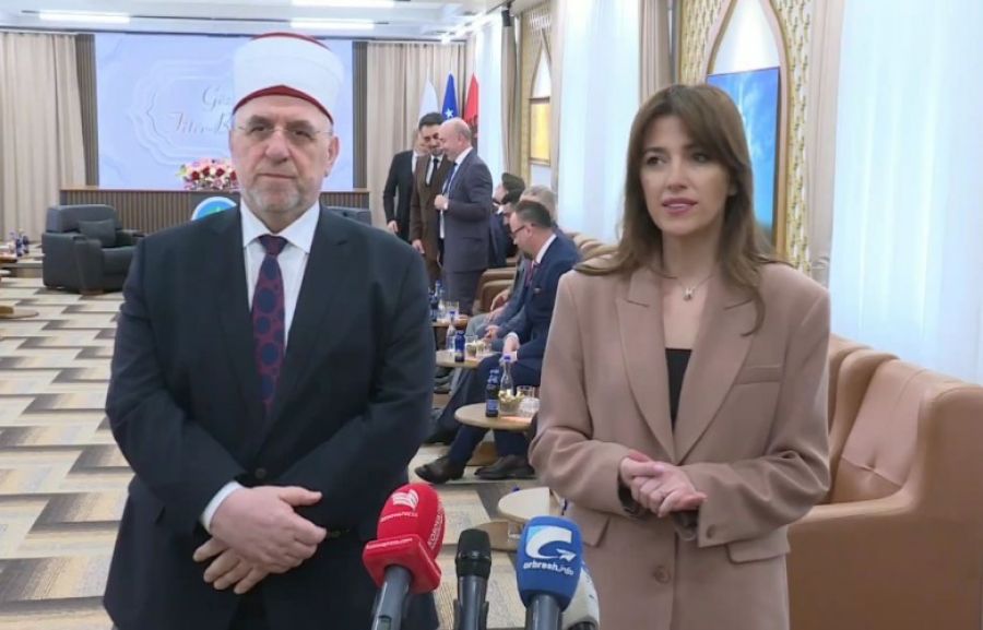 Haxhiu, Müftü Tërnava’yı Tebrik Etti