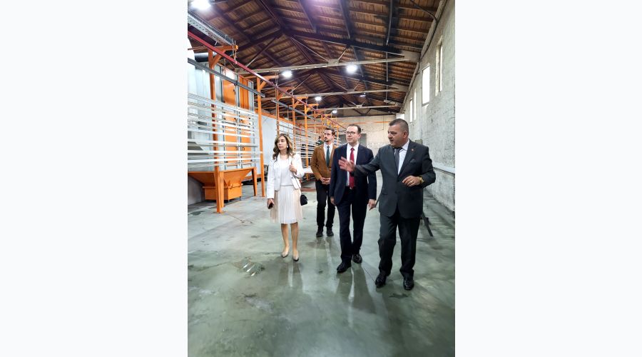 Büyükelçi Angılı, Art Aluminyum Şirketi’ni Ziyaret Etti Büyükelçi Angılı, Art Aluminyum Şirketi’ni Ziyaret Etti