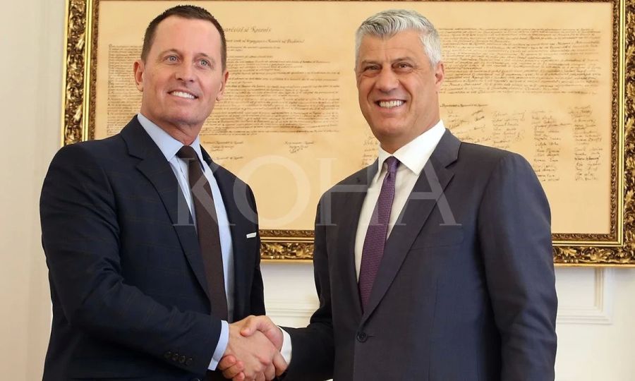 Grenell: “Tanrı Bizi Thaçi’nin Dönüşüne Hazırlıyor”