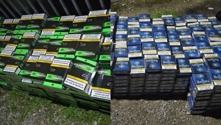 Gilan'da Bir Araçta 390 kg Kaçak Tütün Ele Geçirdi 