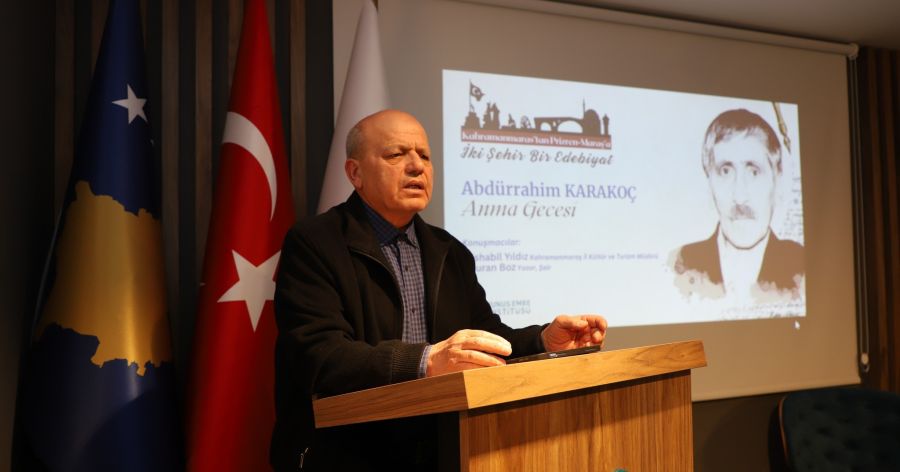“İki Şehir Bir Edebiyat” Programı Prizren’de Abdürrahim Karakoç Anısına Gerçekleşti “İki Şehir Bir Edebiyat” Programı Prizren’de Abdürrahim Karakoç Anısına Gerçekleşti