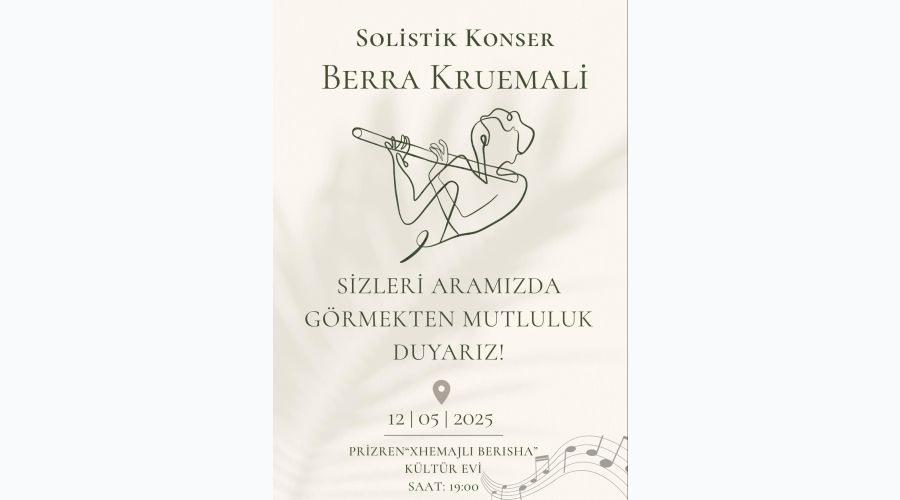 Berra Kruemali Solistik Konser