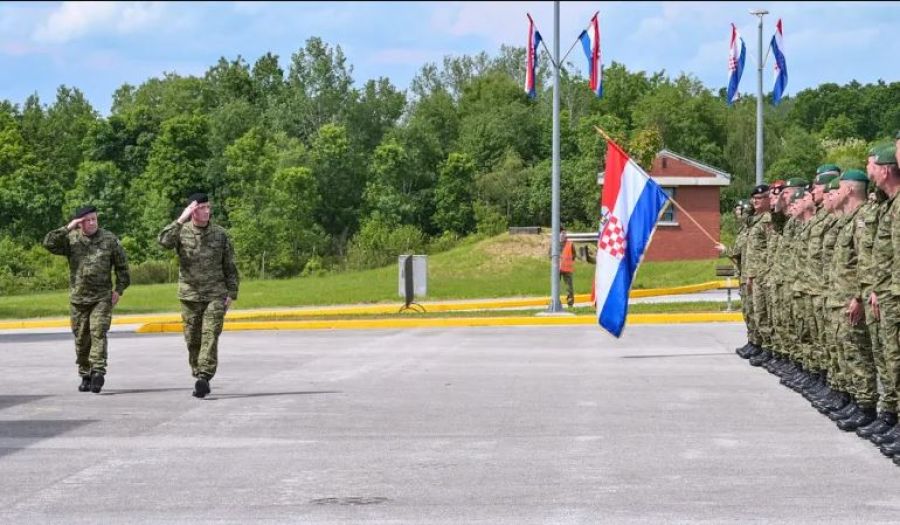 Hırvatistan, KFOR Gücüne Yeni Askeri Kontenjan Gönderdi