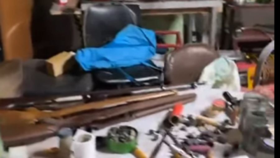 Kuzeyde Silahların Modifiye Edildiği Atölye Ortaya Çıkarıldı Kuzeyde Silahların Modifiye Edildiği Atölye Ortaya Çıkarıldı