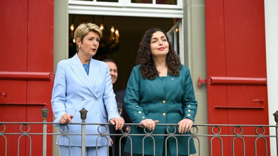 Cumhurbaşkanı Osmani Bern’de Keller-Sutter Tarafından Karşılandı Cumhurbaşkanı Osmani Bern’de Keller-Sutter Tarafından Karşılandı
