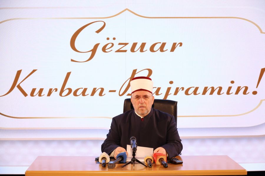 Müftü Naim Tërnava’dan Kurban Bayramı Mesajı Müftü Naim Tërnava’dan Kurban Bayramı Mesajı