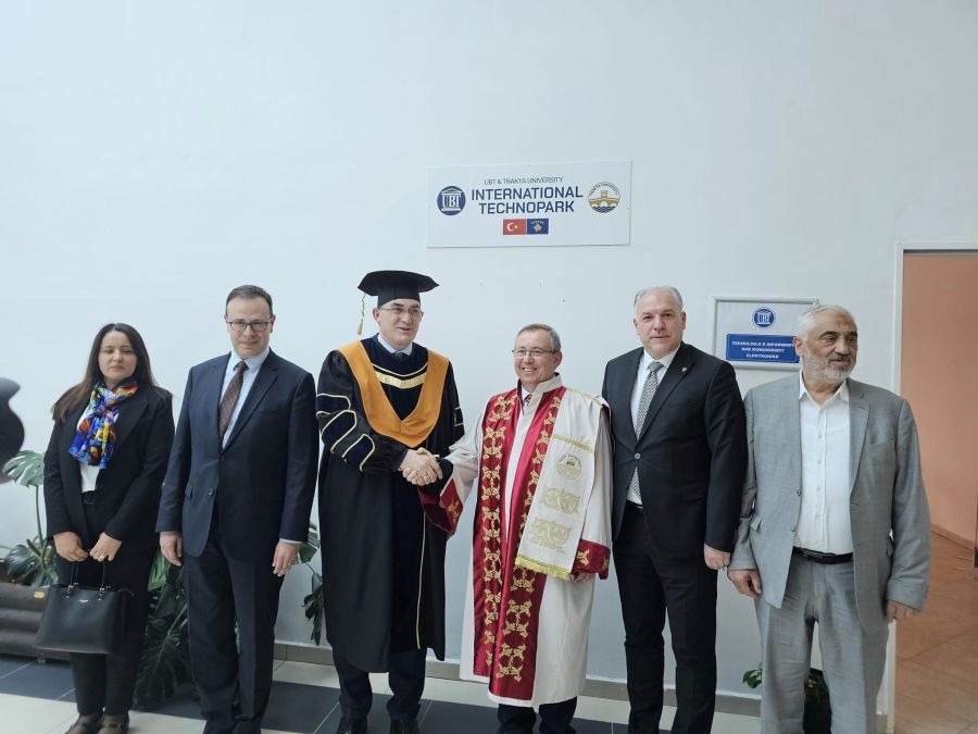 UBT Üniversitesi ve Trakya Üniversitesi’nin Teknopark’ı Açıldı