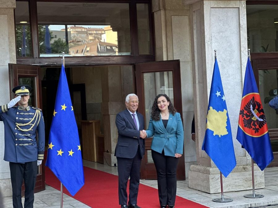 Osmani, Avrupa Konseyi Başkanı Antonio Costa’yı Kabul Etti Osmani, Avrupa Konseyi Başkanı Antonio Costa’yı Kabul Etti